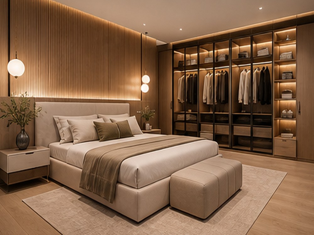 Chambre sur mesure ARCHICUISINE-PHARMA - Chambre Suite Alba