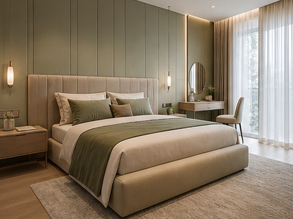 Chambre sur mesure ARCHICUISINE-PHARMA - Chambre Horizon Doux