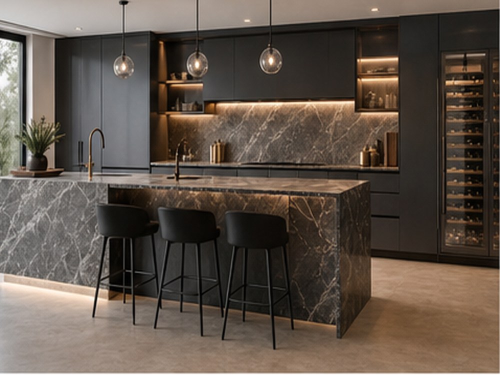 Cuisine sur mesure ARCHICUISINE-PHARMA - Cuisine Terracotta Chic