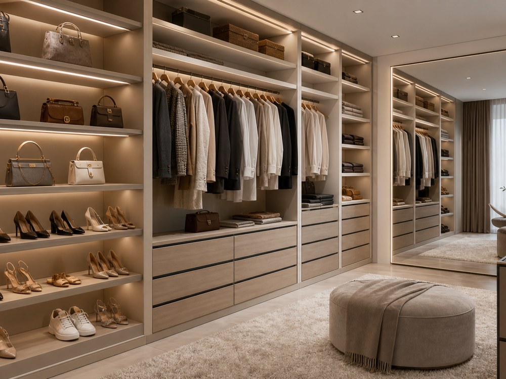 Dressing sur mesure ARCHICUISINE-PHARMA - Dressing Atelier Rangements