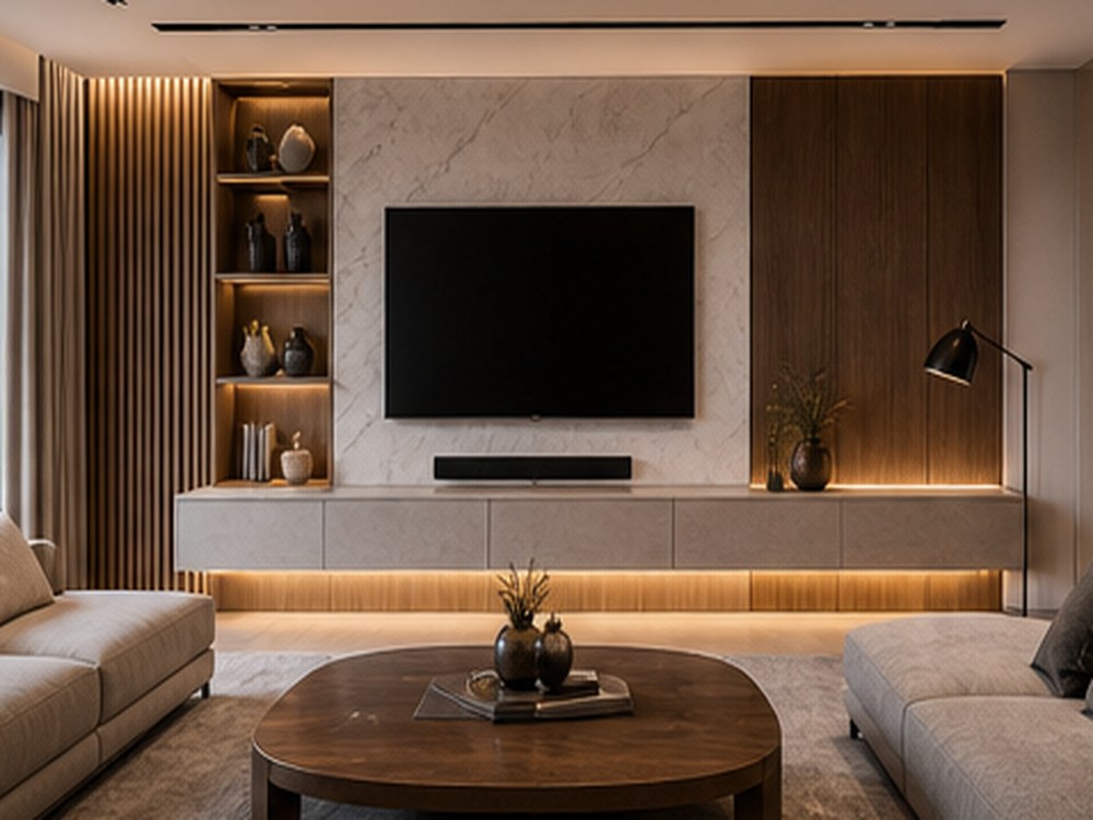 Meubles living ARCHICUISINE-PHARMA - Living Cocon Moderne