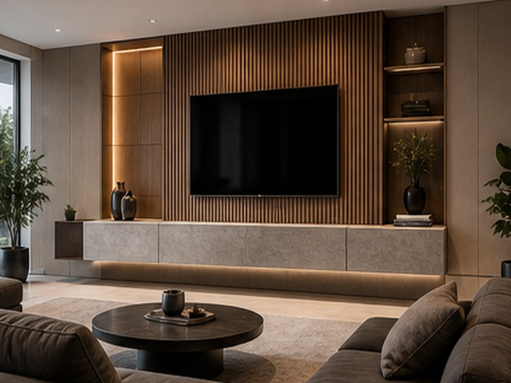 Meubles living ARCHICUISINE-PHARMA - Living Harmonie Chêne