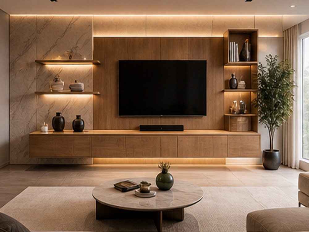 Meubles living ARCHICUISINE-PHARMA - Living Écrin TV