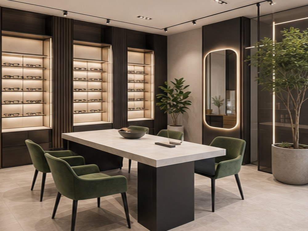 Aménagement opticien ARCHICUISINE-PHARMA - Opticien Signature